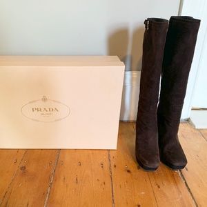 Prada Knee High Boots
